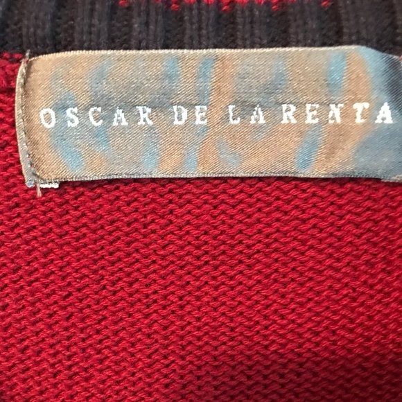 OSCAR De La Renta Men's Sleeveless V-Neck Sweater Size XL - Picture 2 of 7